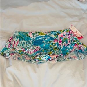 Lilly Pulitzer Monaco Hipster Ruffle Swim Bottom